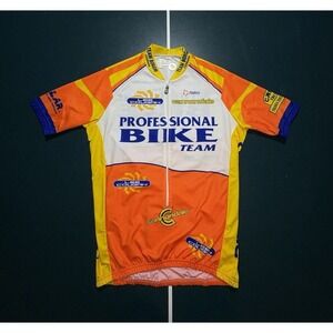 Vintage Cannondale Nalini Team Cycling Jersey Mens Medium Camel Trophy 1998 Rare